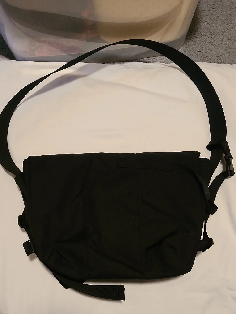 Kamp New York The Messanger Gear, Black USA Cordura Plus Bag Pack